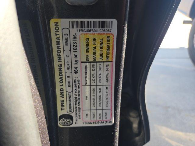 used 2020 Ford Escape car, priced at $12,897