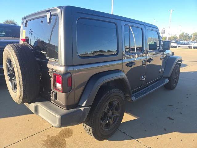 used 2020 Jeep Wrangler Unlimited car, priced at $26,987