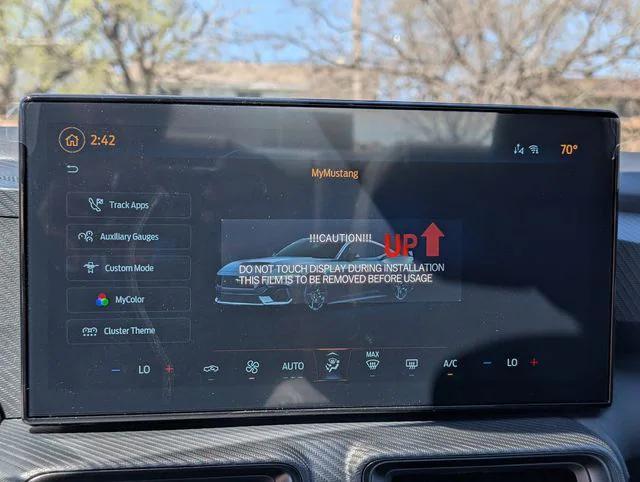 new 2025 Ford Mustang car, priced at $48,650