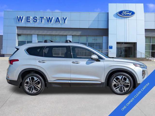 used 2019 Hyundai Santa Fe car, priced at $17,987