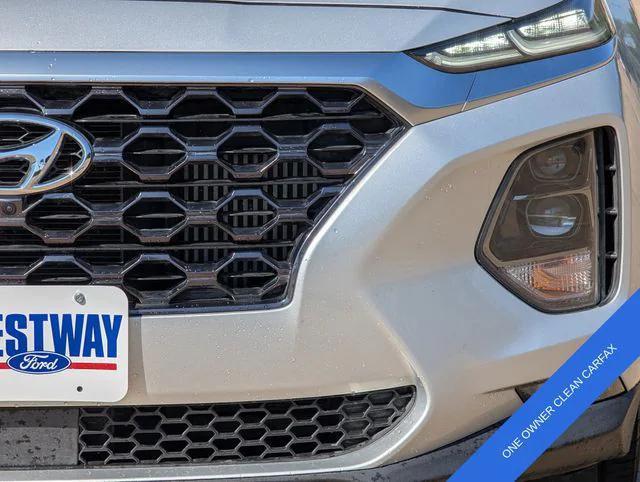 used 2019 Hyundai Santa Fe car, priced at $17,987