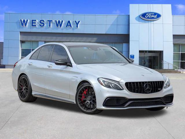 used 2018 Mercedes-Benz AMG C 63 car, priced at $42,124