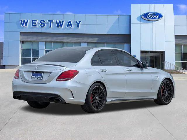 used 2018 Mercedes-Benz AMG C 63 car, priced at $42,124