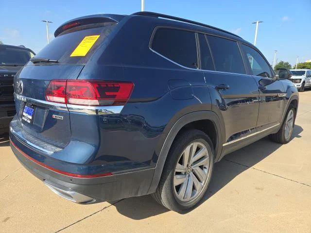 used 2021 Volkswagen Atlas car, priced at $24,987