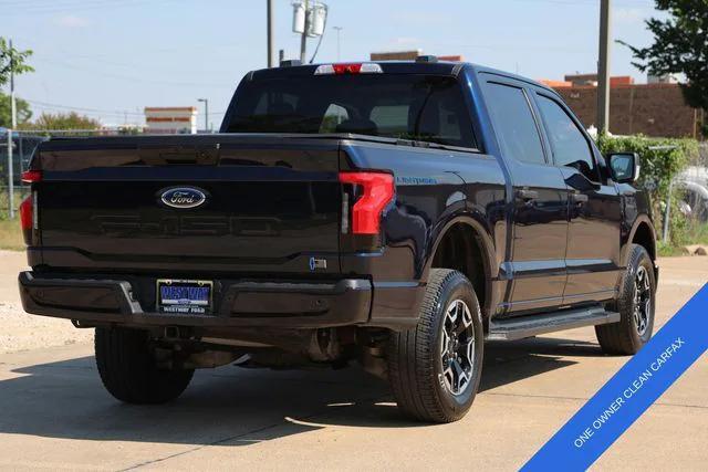 used 2023 Ford F-150 Lightning car, priced at $46,500