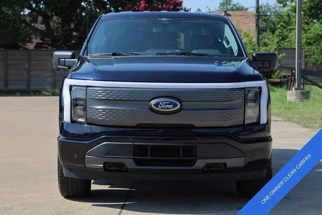 used 2023 Ford F-150 Lightning car, priced at $46,500