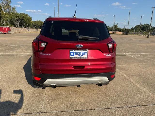 used 2019 Ford Escape car, priced at $18,987