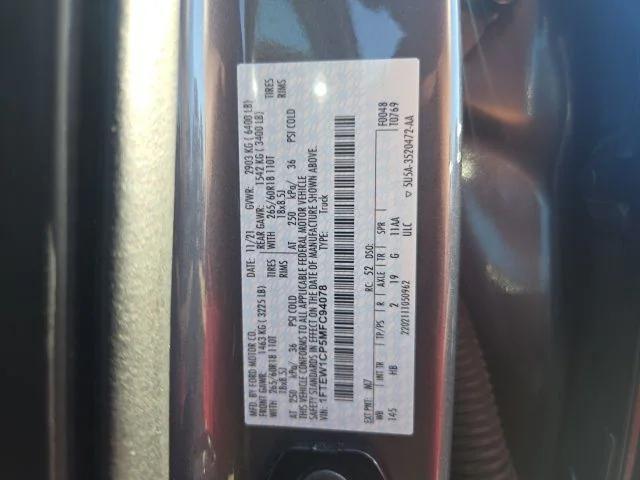 used 2021 Ford F-150 car, priced at $34,987