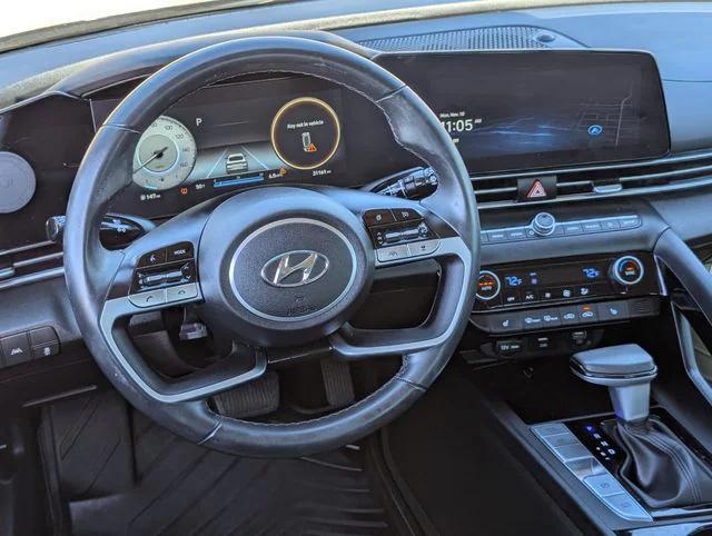 used 2023 Hyundai Elantra car, priced at $19,487