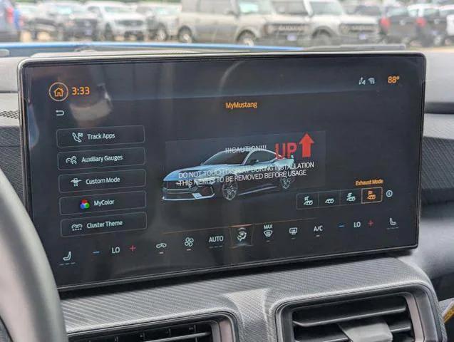 new 2025 Ford Mustang car, priced at $49,633