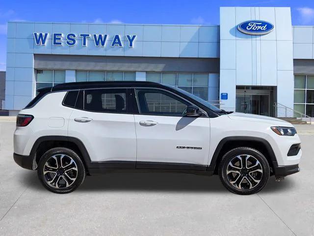 used 2023 Jeep Compass car, priced at $23,215