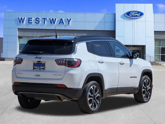 used 2023 Jeep Compass car, priced at $23,215