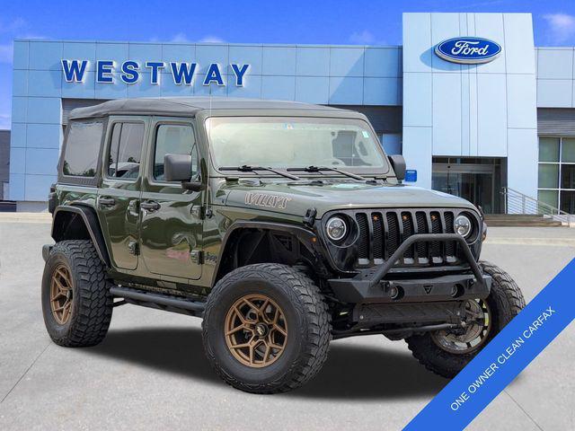 used 2022 Jeep Wrangler Unlimited car, priced at $30,700