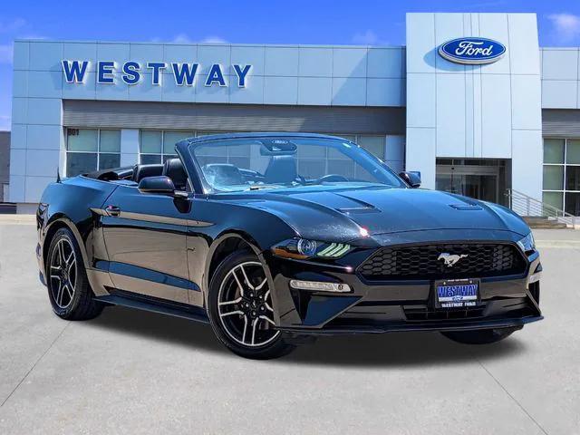 used 2021 Ford Mustang car, priced at $21,940