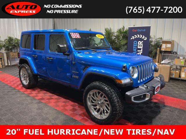 used 2023 Jeep Wrangler car, priced at $34,230