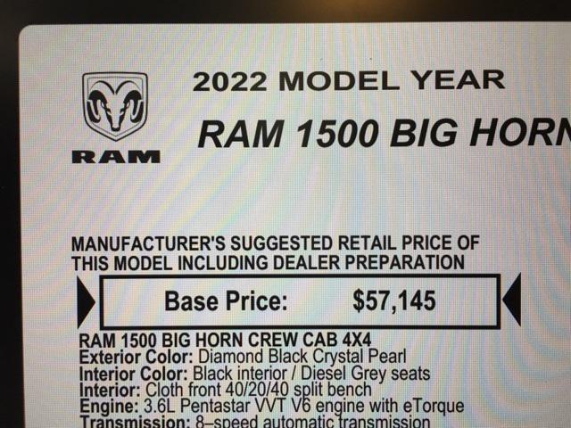 used 2022 Ram 1500 car, priced at $30,311