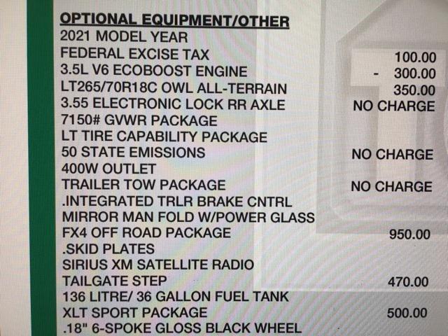 used 2021 Ford F-150 car, priced at $37,181