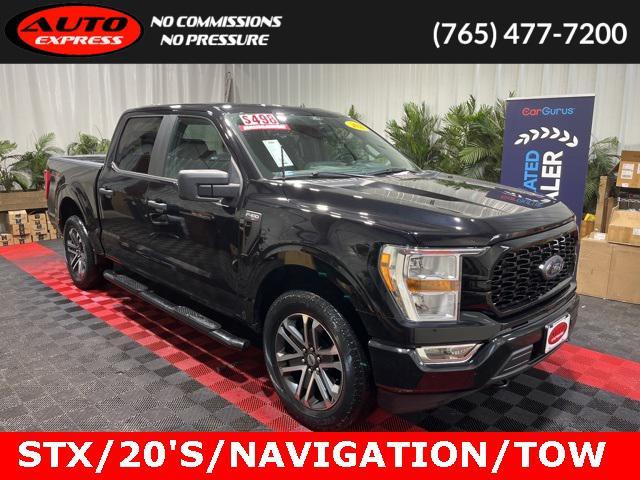 used 2021 Ford F-150 car, priced at $32,500