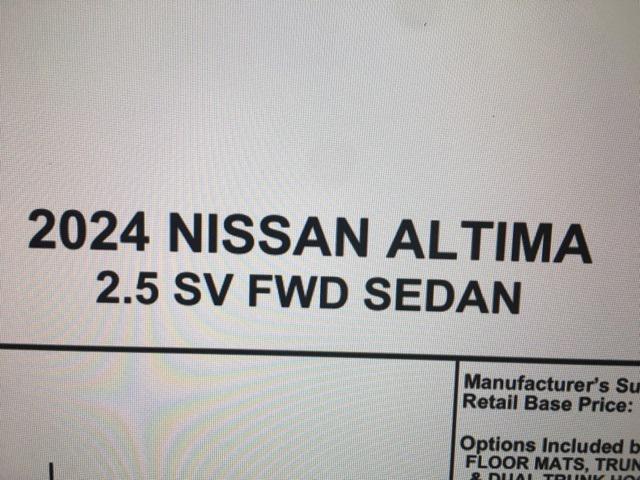 used 2024 Nissan Altima car, priced at $21,540