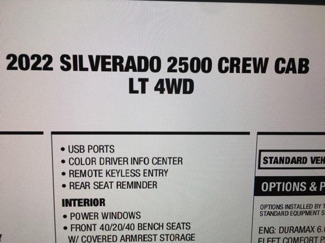 used 2022 Chevrolet Silverado 2500 car, priced at $51,458