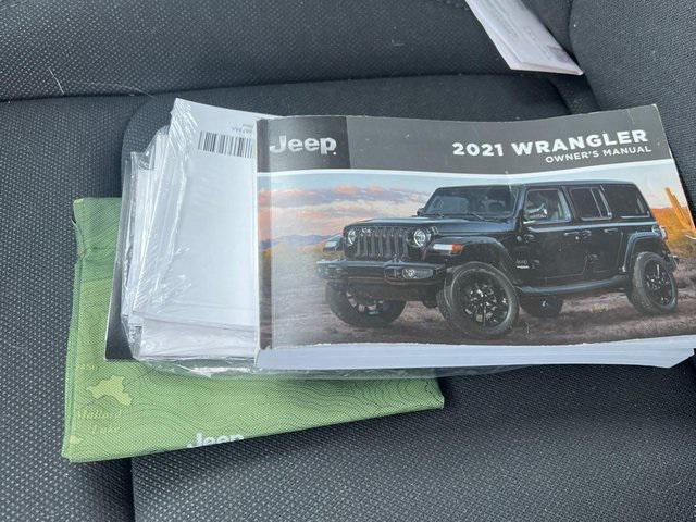 used 2021 Jeep Wrangler Unlimited car, priced at $30,600