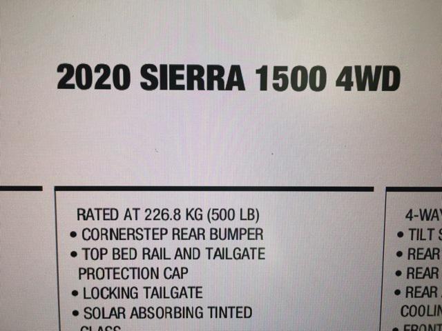 used 2020 GMC Sierra 1500 car, priced at $32,500