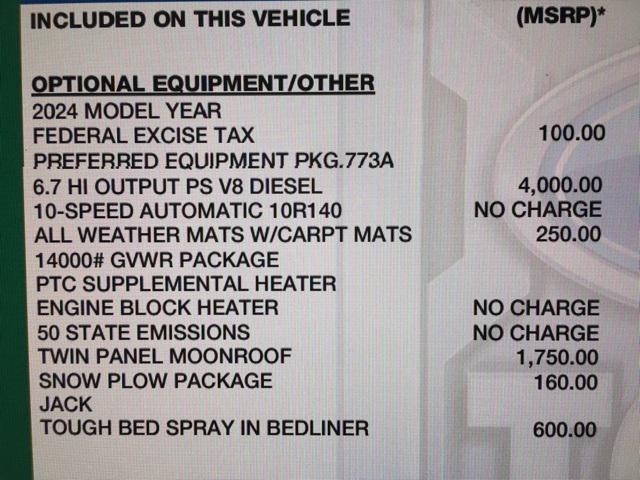 used 2024 Ford F-450 car, priced at $97,819