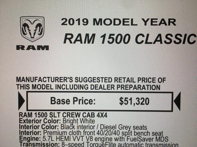 used 2019 Ram 1500 car, priced at $25,050