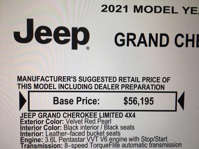 used 2021 Jeep Grand Cherokee car, priced at $26,335