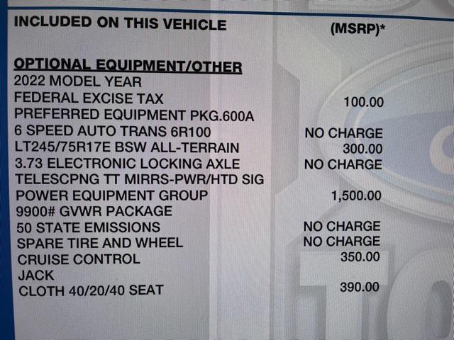 used 2022 Ford F-250 car, priced at $35,300