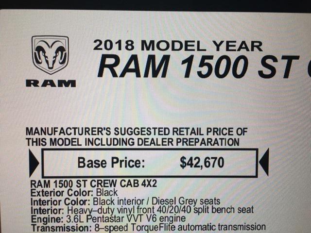 used 2018 Ram 1500 car, priced at $18,500