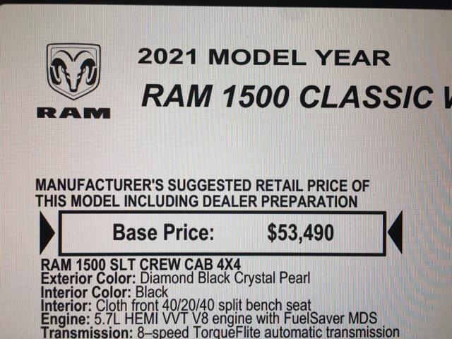 used 2021 Ram 1500 Classic car, priced at $30,467