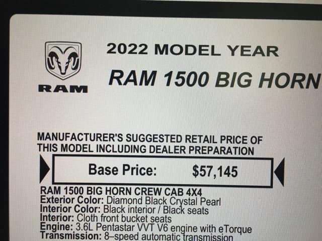 used 2022 Ram 1500 car, priced at $33,360