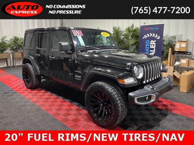 used 2023 Jeep Wrangler car, priced at $35,092