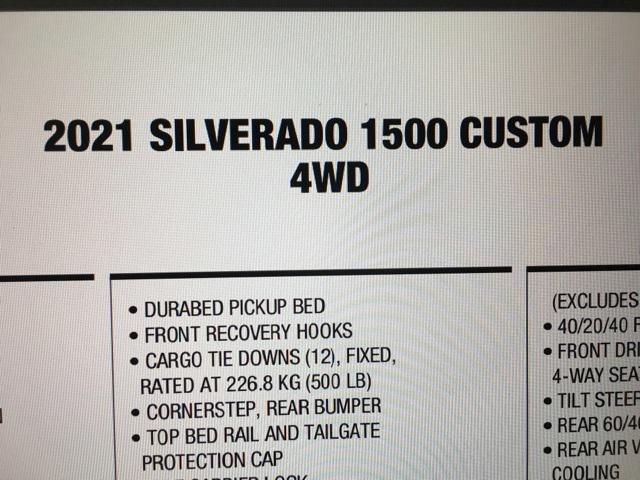 used 2021 Chevrolet Silverado 1500 car, priced at $31,943