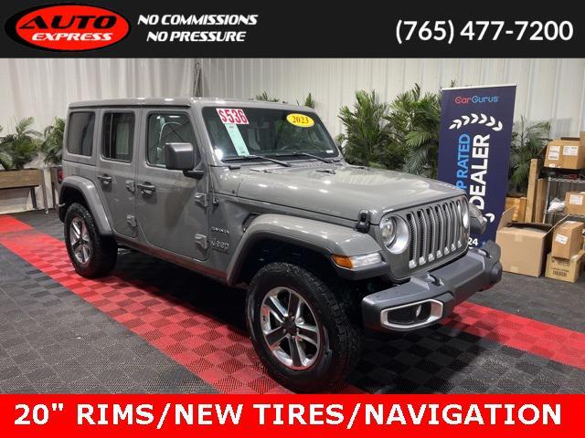 used 2023 Jeep Wrangler car, priced at $34,684