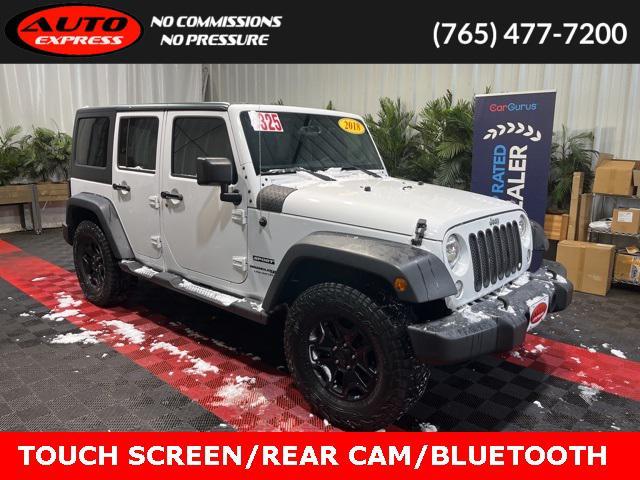 used 2018 Jeep Wrangler JK Unlimited car, priced at $18,899