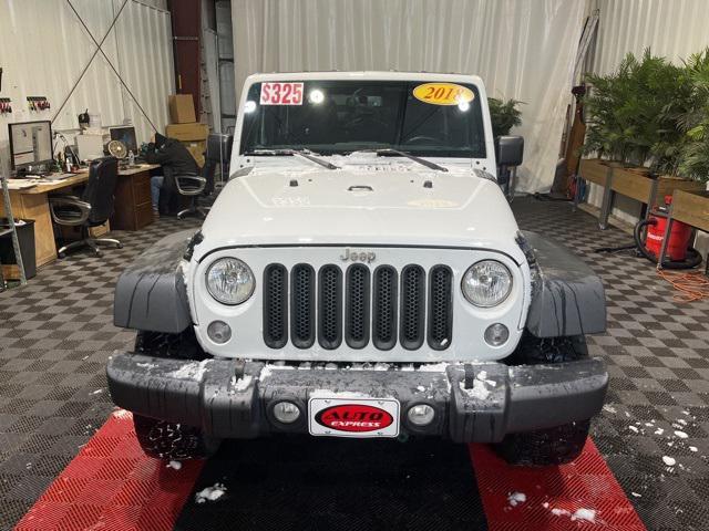 used 2018 Jeep Wrangler JK Unlimited car, priced at $18,899