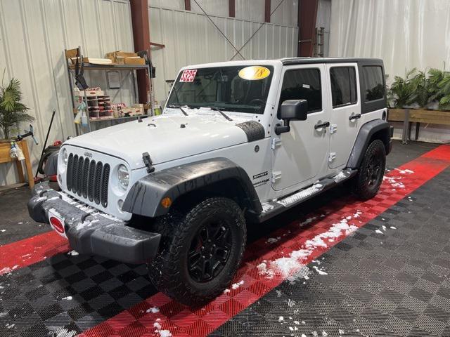 used 2018 Jeep Wrangler JK Unlimited car, priced at $18,899