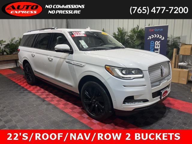 used 2022 Lincoln Navigator L car, priced at $61,415