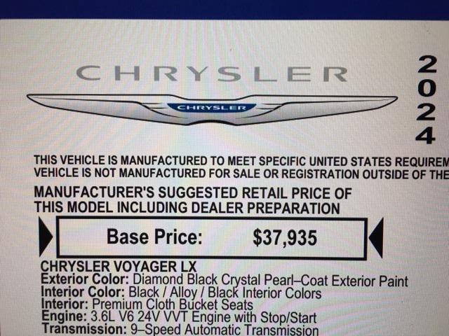 used 2024 Chrysler Voyager car, priced at $35,998