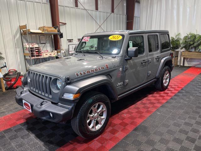 used 2021 Jeep Wrangler car, priced at $27,736