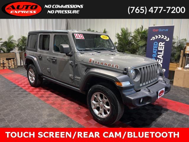 used 2021 Jeep Wrangler car, priced at $27,736