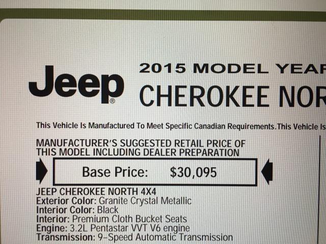 used 2015 Jeep Cherokee car, priced at $14,934