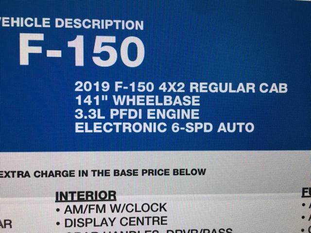 used 2019 Ford F-150 car, priced at $18,500