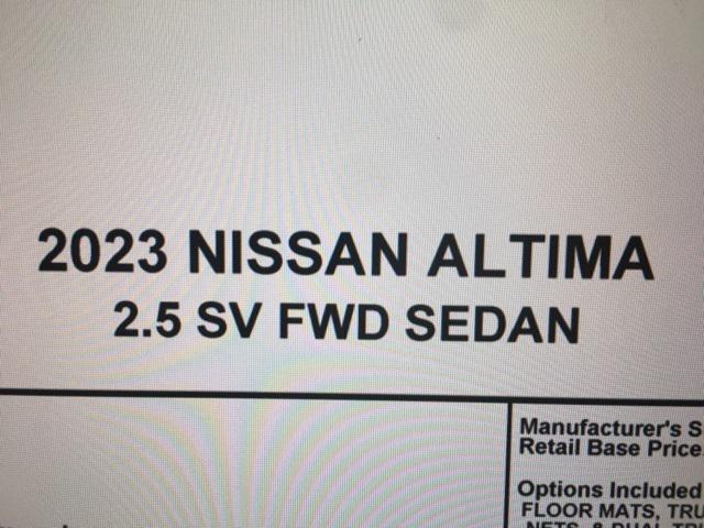 used 2023 Nissan Altima car, priced at $18,998