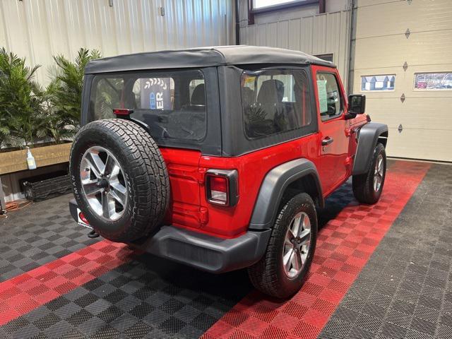 used 2021 Jeep Wrangler car, priced at $24,500