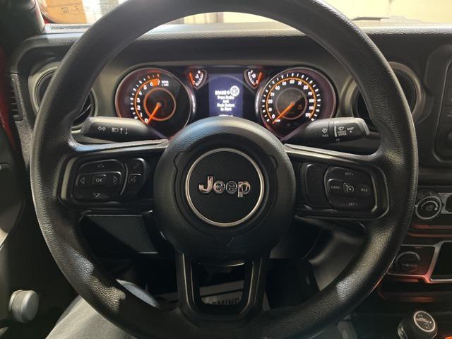 used 2021 Jeep Wrangler car, priced at $24,500