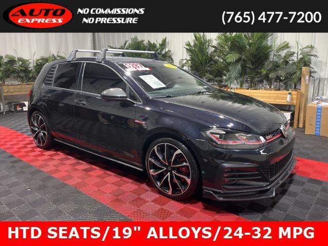 used 2021 Volkswagen Golf GTI car, priced at $18,395