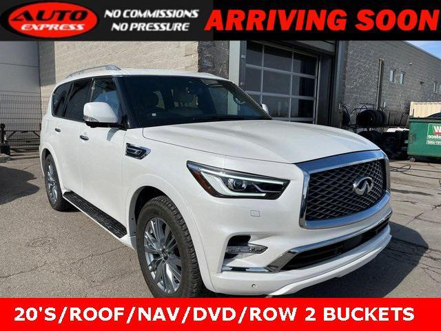 used 2021 INFINITI QX80 car, priced at $36,850